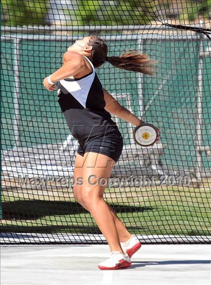 Thumbnail 1 in CIF State Championships (Prelims - Girls Discus)  photogallery.