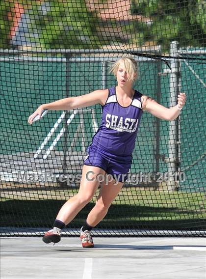 Thumbnail 3 in CIF State Championships (Prelims - Girls Discus)  photogallery.
