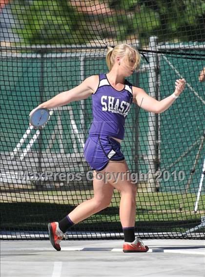 Thumbnail 3 in CIF State Championships (Prelims - Girls Discus)  photogallery.