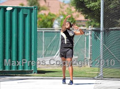 Thumbnail 1 in CIF State Championships (Prelims - Girls Discus)  photogallery.