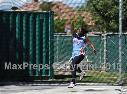 Thumbnail 3 in CIF State Championships (Prelims - Girls Discus)  photogallery.