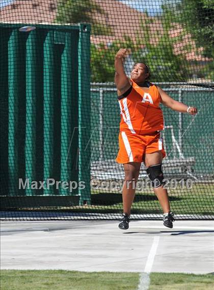 Thumbnail 1 in CIF State Championships (Prelims - Girls Discus)  photogallery.