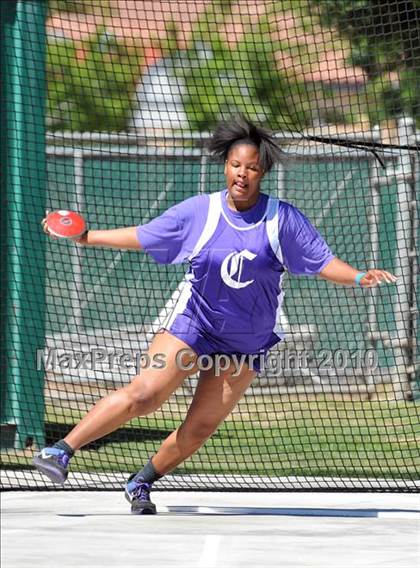 Thumbnail 3 in CIF State Championships (Prelims - Girls Discus)  photogallery.