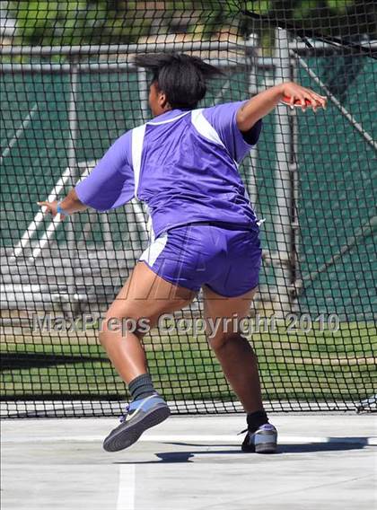 Thumbnail 3 in CIF State Championships (Prelims - Girls Discus)  photogallery.