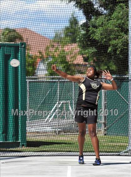 Thumbnail 3 in CIF State Championships (Prelims - Girls Discus)  photogallery.
