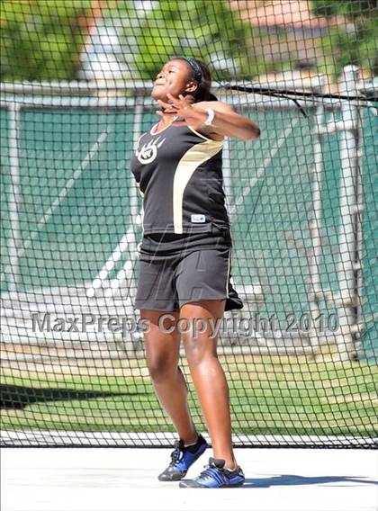 Thumbnail 3 in CIF State Championships (Prelims - Girls Discus)  photogallery.