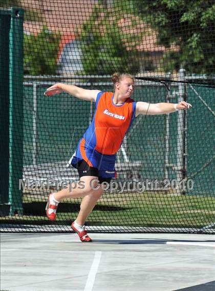 Thumbnail 3 in CIF State Championships (Prelims - Girls Discus)  photogallery.