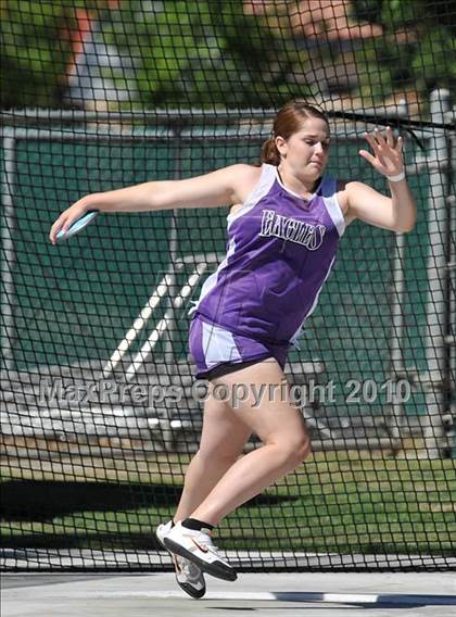 Thumbnail 1 in CIF State Championships (Prelims - Girls Discus)  photogallery.