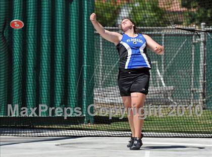 Thumbnail 2 in CIF State Championships (Prelims - Girls Discus)  photogallery.