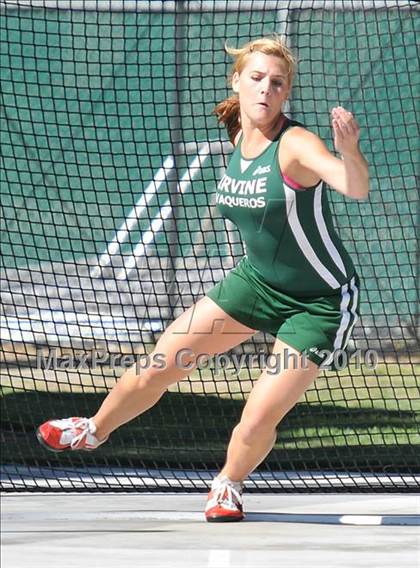 Thumbnail 2 in CIF State Championships (Prelims - Girls Discus)  photogallery.