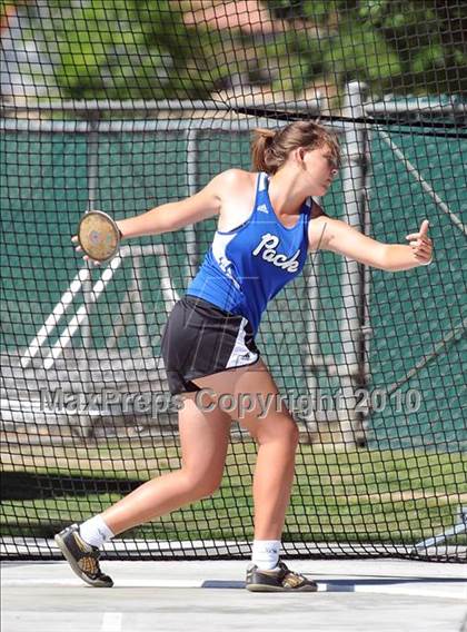 Thumbnail 2 in CIF State Championships (Prelims - Girls Discus)  photogallery.