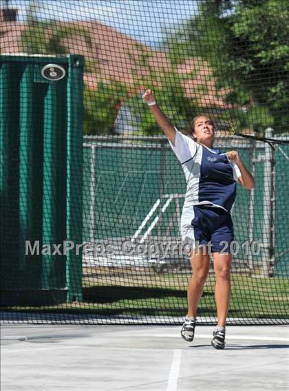 Thumbnail 2 in CIF State Championships (Prelims - Girls Discus)  photogallery.