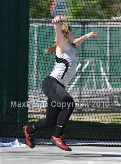 Thumbnail 3 in CIF State Championships (Prelims - Girls Discus)  photogallery.