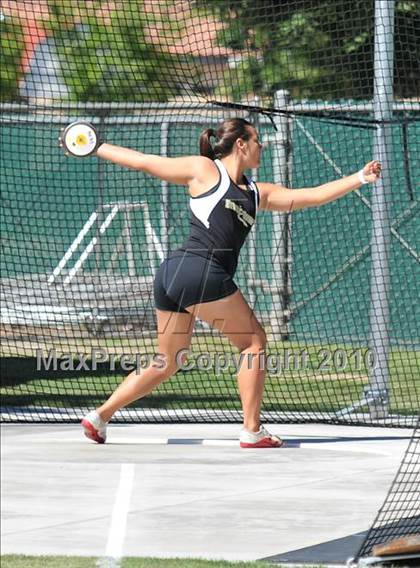 Thumbnail 3 in CIF State Championships (Prelims - Girls Discus)  photogallery.