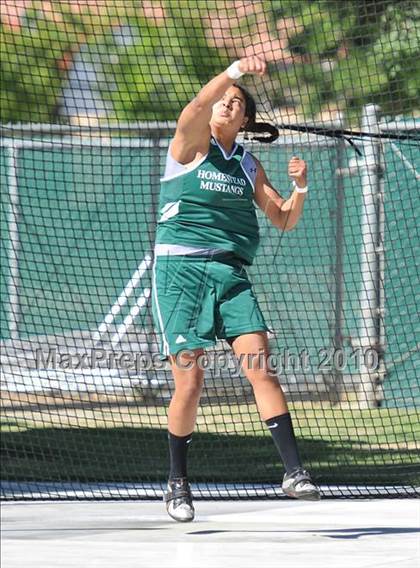 Thumbnail 1 in CIF State Championships (Prelims - Girls Discus)  photogallery.