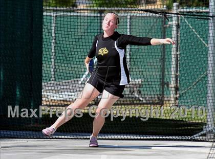 Thumbnail 1 in CIF State Championships (Prelims - Girls Discus)  photogallery.
