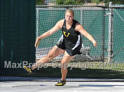 Thumbnail 3 in CIF State Championships (Prelims - Girls Discus)  photogallery.