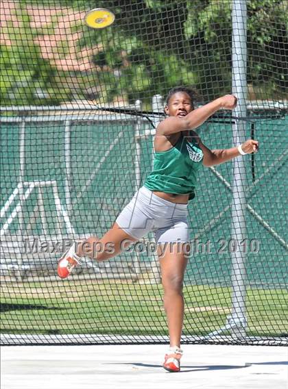 Thumbnail 2 in CIF State Championships (Prelims - Girls Discus)  photogallery.
