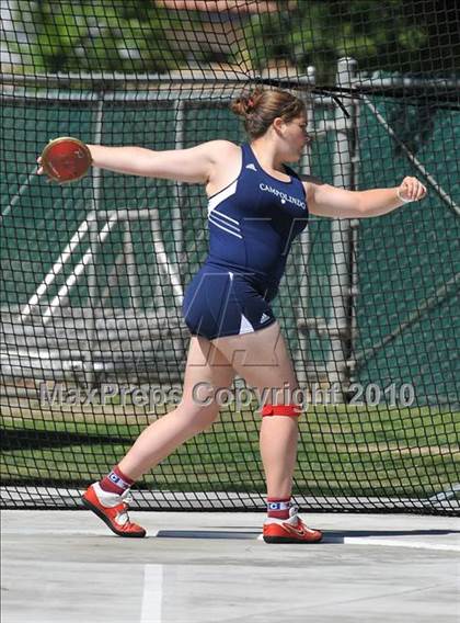 Thumbnail 3 in CIF State Championships (Prelims - Girls Discus)  photogallery.