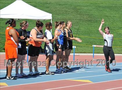 Thumbnail 2 in CIF State Championships (Prelims - Girls Discus)  photogallery.