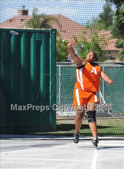 Thumbnail 1 in CIF State Championships (Prelims - Girls Discus)  photogallery.