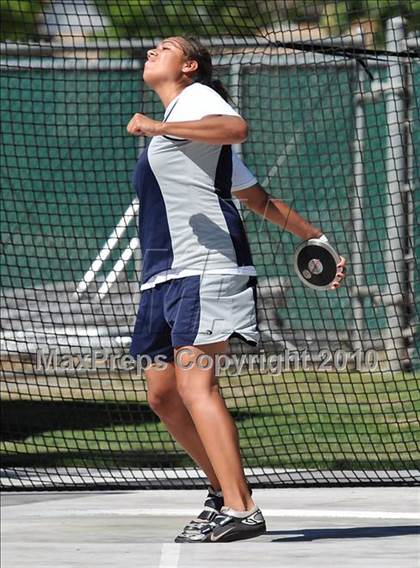 Thumbnail 1 in CIF State Championships (Prelims - Girls Discus)  photogallery.