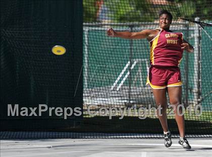 Thumbnail 3 in CIF State Championships (Prelims - Girls Discus)  photogallery.