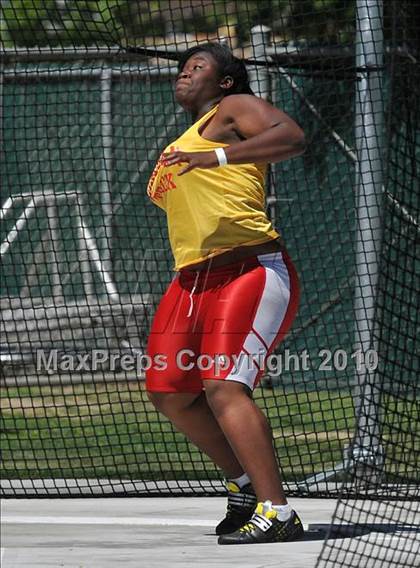 Thumbnail 1 in CIF State Championships (Prelims - Girls Discus)  photogallery.