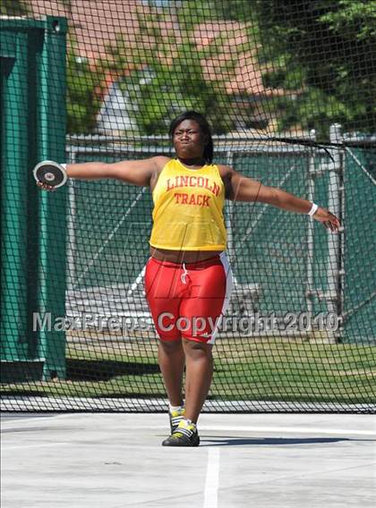 Thumbnail 3 in CIF State Championships (Prelims - Girls Discus)  photogallery.