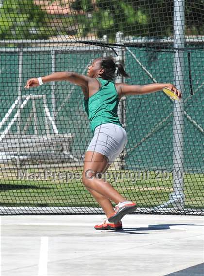 Thumbnail 3 in CIF State Championships (Prelims - Girls Discus)  photogallery.