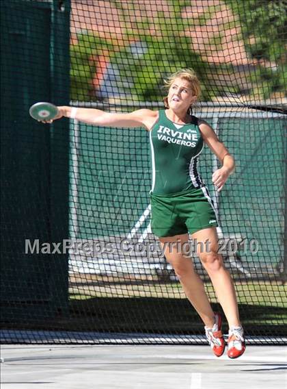 Thumbnail 3 in CIF State Championships (Prelims - Girls Discus)  photogallery.