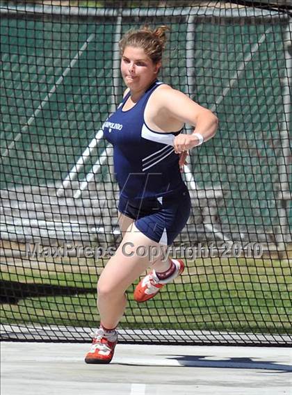 Thumbnail 1 in CIF State Championships (Prelims - Girls Discus)  photogallery.