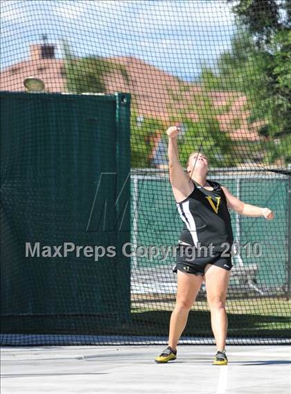 Thumbnail 3 in CIF State Championships (Prelims - Girls Discus)  photogallery.