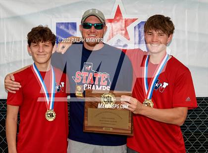 Thumbnail 3 in UIL 4A, 5A & 6A Boys State Tennis Finals (Awards) photogallery.
