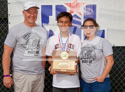 Thumbnail 2 in UIL 4A, 5A & 6A Boys State Tennis Finals (Awards) photogallery.