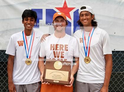 Thumbnail 3 in UIL 4A, 5A & 6A Boys State Tennis Finals (Awards) photogallery.