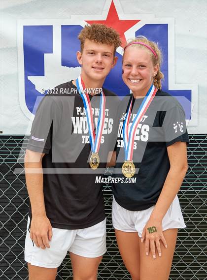 Thumbnail 2 in UIL 4A, 5A & 6A Boys State Tennis Finals (Awards) photogallery.