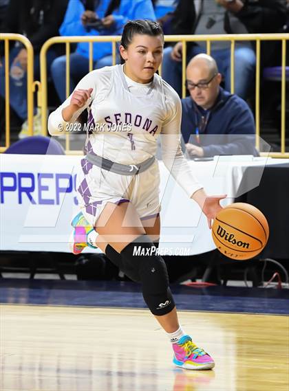 Thumbnail 1 in St. John Paul II Catholic @ Red Rock (AIA 2A Semifinal)  photogallery.