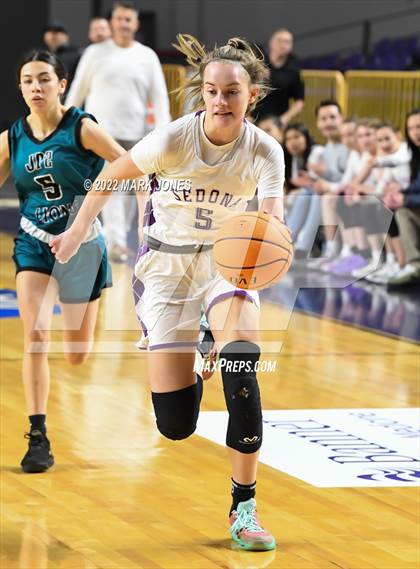 Thumbnail 3 in St. John Paul II Catholic @ Red Rock (AIA 2A Semifinal)  photogallery.