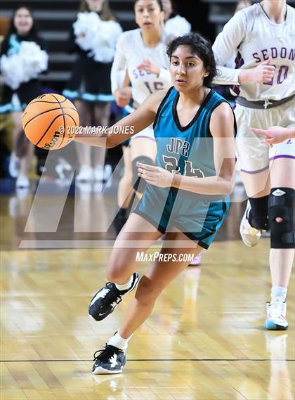 Thumbnail 3 in St. John Paul II Catholic @ Red Rock (AIA 2A Semifinal)  photogallery.