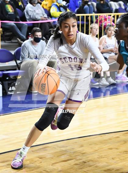 Thumbnail 2 in St. John Paul II Catholic @ Red Rock (AIA 2A Semifinal)  photogallery.