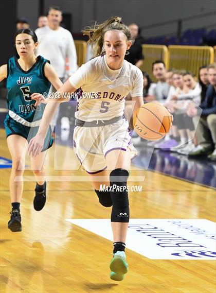 Thumbnail 2 in St. John Paul II Catholic @ Red Rock (AIA 2A Semifinal)  photogallery.