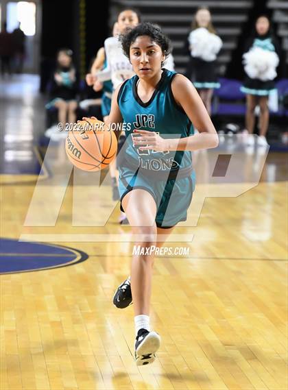 Thumbnail 2 in St. John Paul II Catholic @ Red Rock (AIA 2A Semifinal)  photogallery.