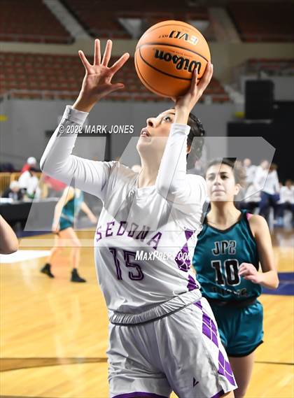 Thumbnail 2 in St. John Paul II Catholic @ Red Rock (AIA 2A Semifinal)  photogallery.