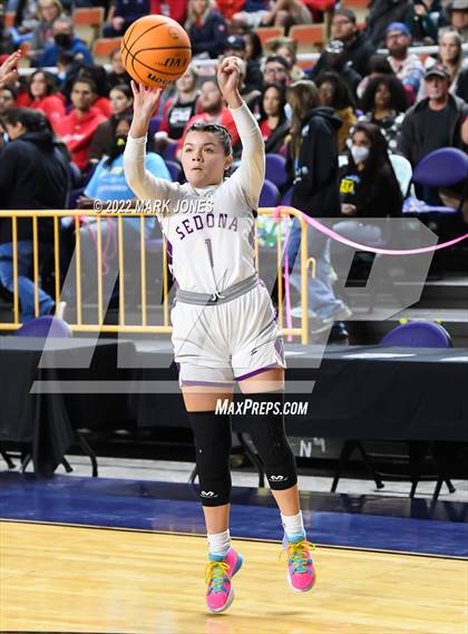 Thumbnail 3 in St. John Paul II Catholic @ Red Rock (AIA 2A Semifinal)  photogallery.