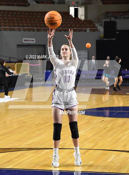 Thumbnail 2 in St. John Paul II Catholic @ Red Rock (AIA 2A Semifinal)  photogallery.