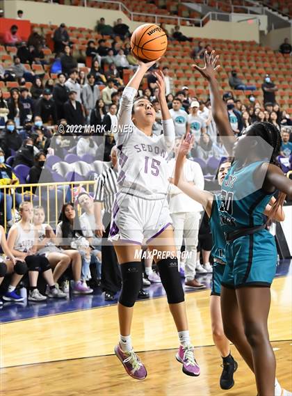 Thumbnail 1 in St. John Paul II Catholic @ Red Rock (AIA 2A Semifinal)  photogallery.
