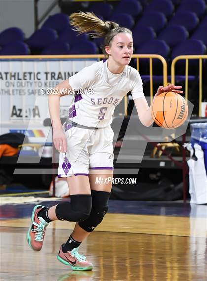 Thumbnail 3 in St. John Paul II Catholic @ Red Rock (AIA 2A Semifinal)  photogallery.
