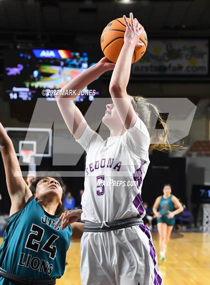 Thumbnail 2 in St. John Paul II Catholic @ Red Rock (AIA 2A Semifinal)  photogallery.