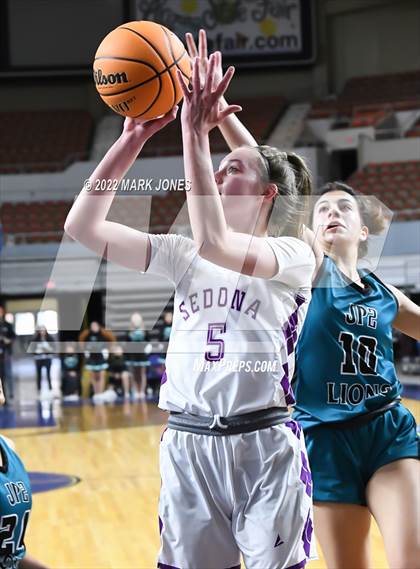 Thumbnail 1 in St. John Paul II Catholic @ Red Rock (AIA 2A Semifinal)  photogallery.